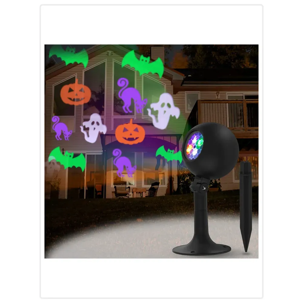 Auxiwa Halloween Lights LED Projector