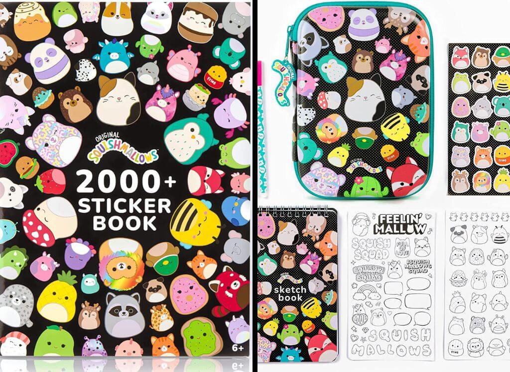 4 Cutest Squishmallow Sticker Packs! Get Big Smiles 2024!
