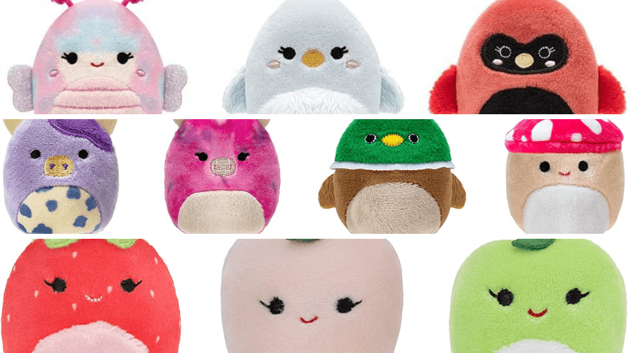 Adorable 2" Mini Squishmallow Pack Collections