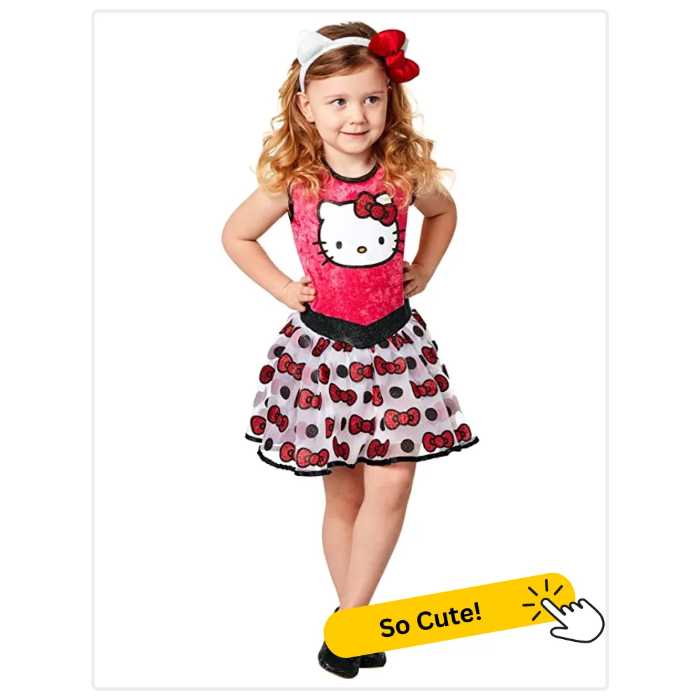 Rubie's Girl's Hello Kitty Costume Dress