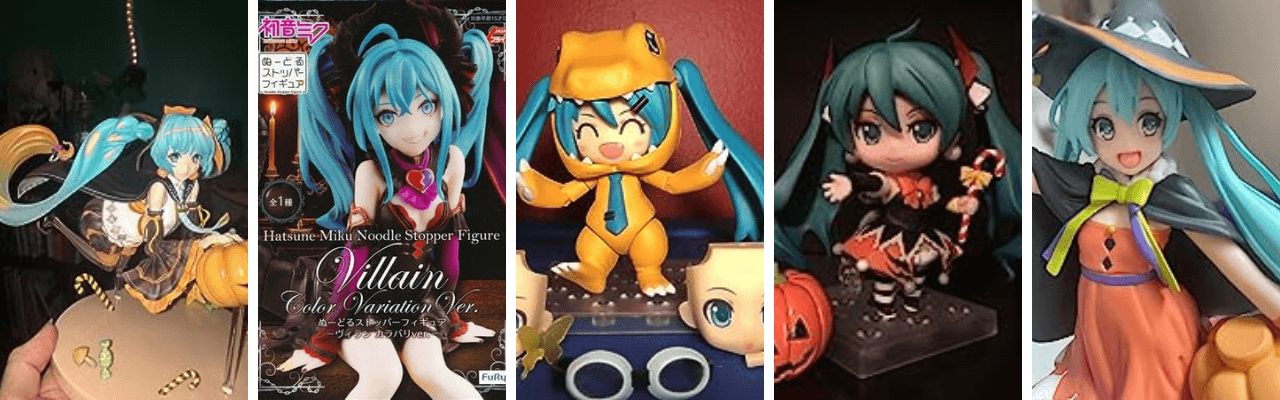 Halloween Miku Collectible Figures