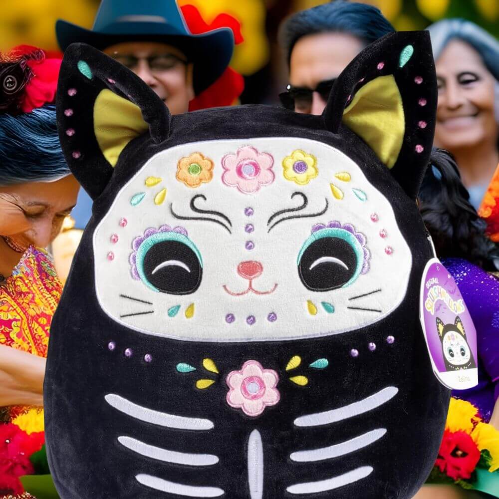 Zelina the Cat Squishmallow, Day of the Dead