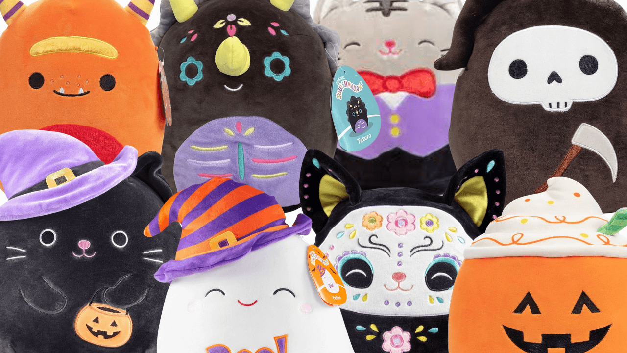 Cute and Creepy Halloween Squad Squishmallows