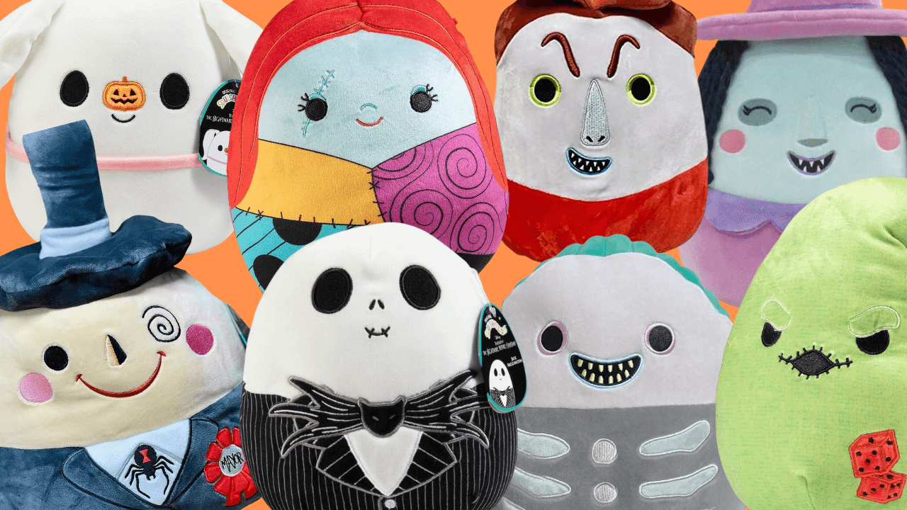 Nightmare Before Squishmallows Collection of 8