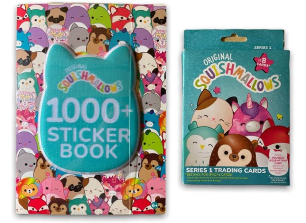 4 Cutest Squishmallow Sticker Packs! Get Big Smiles 2024!